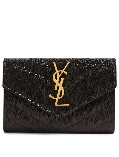 ysl purse wallet|ysl monogram quilted wallet.